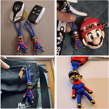 Amazon.co.jp: BSGB パラコードビーズ手作りランヤード スーパーマリオ